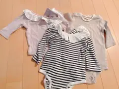 petit main ロンパース3点セット 70