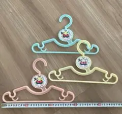 子供用ハンガー 3本セット 音楽テーマ