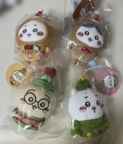 【タグ付き 】ちいかわ ハッピーホリデーなマスコット ジンジャーマスコット