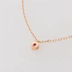 極美品 K10PG ルビー・ブレスレット（カナルヨンドシー） - メルカリ