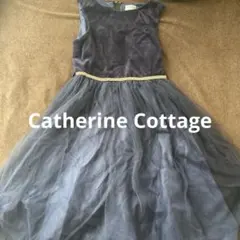 [発表会・結婚式]子供服　ドレス　フォーマル　150 ネイビー