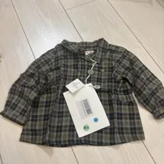 《新品》Bonpoint チェックシャツ