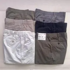 【超美品】ユニクロ　感動パンツ W=76 6本　セット