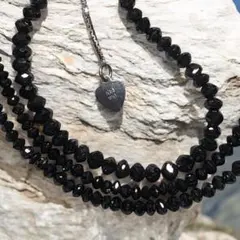 美品　k18WG ブラックダイヤモンド　20ct ネックレス　約42cm前後 楽天市場】K18WG ディスクカット ブラックダイヤモンド 20ct