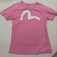 EVISU ピンク Tシャツ 32-34のサムネイル