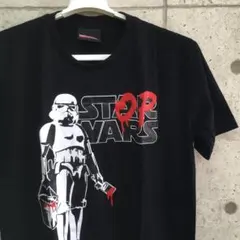 おもしろＴシャツ スターウォーズ パロディ メンズ Lサイズ 黒 ブラック 面白