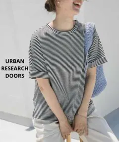 『UR TECH』コットンロールスリーブプルオーバー ¥4,400 DOORS