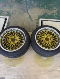 SSR メッシュ ラメゴールド 114.3 8J 5穴 185/50R16 2本 SSR メッシュ ラメゴールド 114.3 8J 5穴 185/50R16 2本 - メルカリ