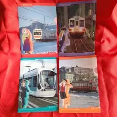 鉄道むすめミニクリアファイルセット