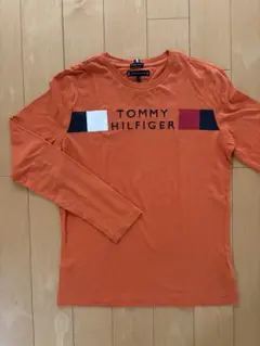 TOMMY HILFIGER オレンジ 長袖カットソー