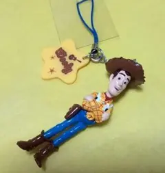ウッディ　 ストラップ　キーホルダー　 トイストーリー　ディズニー