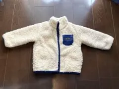 ベージュ　フリース　ジャケット アウター