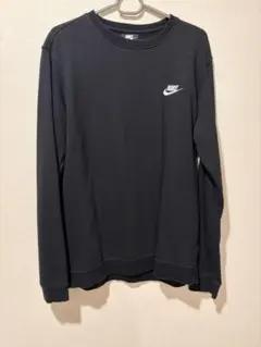 NIKE クルーネック スウェット ブラック Lサイズのサムネイル