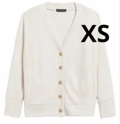 BANANA REPUBLIC オーバーサイズ ワッフルニット カーディガン