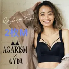 ● 新品 ★AGARISM×GYDA アップミースタイリングブラMブラックilf