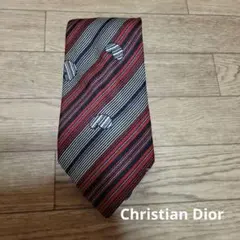 Christian Dior ストライプ ネクタイ