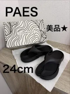 TODAYFUL × paes-04 New Flipflopダークブラウン38 - メルカリ