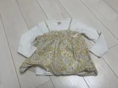 petit main 花柄チュニック 110サイズ