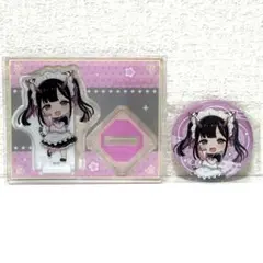 超かぐや姫！【駒沢乃依】缶バッジ&アクスタセット