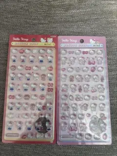 ボンボンドロップシールミニ　ハローキティ
