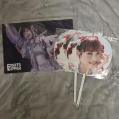 FRUITS ZIPPER 仲川瑠夏 クリアポスター ミニうちわ
