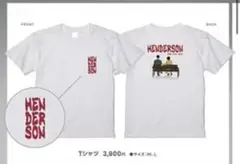 ヘンダーソン　単独ツアー　Tシャツ