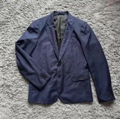 美品♡ジャーナルスタンダード　紺ブレ　テーラードジャケットL L レーヨン混