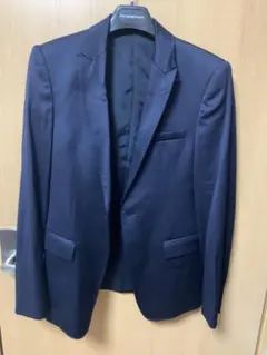 コムデギャルソンシャツ　サマータキシードジャケット コムデギャルソンシャツ タキシードジャケット ネイビー SHIRT