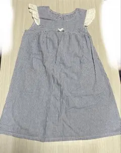 子供服 140cm 袖なしワンピース