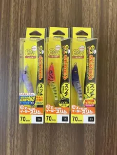 3個 DUEL デュエル ez-SLIM イージースリム 70mm イカメタルのサムネイル