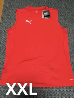 【美品】PUMA ノースリーブ シャツ XXL 赤のサムネイル