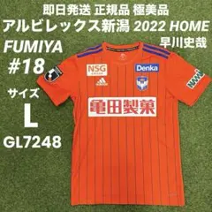 即日発送 極美品】アルビレックス新潟 2020 ホーム 早川史哉 28番 L