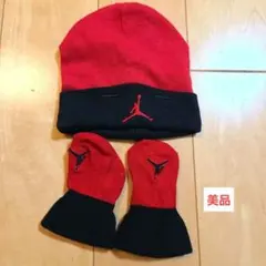 Jordan ベビー用帽子・靴下セット 0-6ヶ月