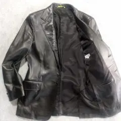 極美品 ポールスミス レザージャケット テーラー L 牛革 秋 アウター