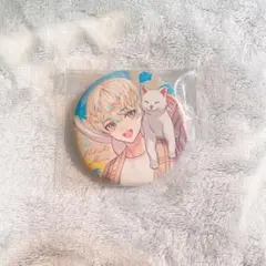 緋八マナ まねきねこ 缶バッジ