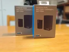 新品GoPro Fusion Dual Charger+Battery 2セット