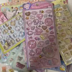 シール帳 クロミ キラキラジュエル うるちゅる ボンボンドロップシール