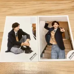 なにわ男子　関ジュ　道枝駿佑　公式写真　アオハル