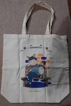 おそ松さん ねこ展 猫展 カラ松 トートバッグ エコバッグ