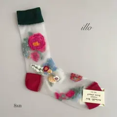 Nathalie Lete ナタリー・レテ シースルーソックス　シアー靴下