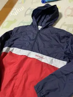 80s adidas アディダス　アノラックナイロンパーカー