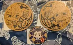 にじさんじ 仕事帰りに一杯 DMMスクラッチ コルクコースター 缶バッジ