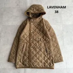 美品✨ラベンハム キルティングジャケット ダブル ブラウン 38