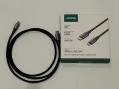 UGREEN USB-C to Lightning ケーブル　1m ブラックのサムネイル