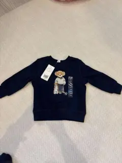 Ralph Lauren ポロベア スウェット ネイビー ベビー 18M
