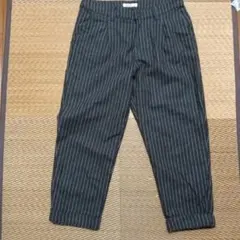 SM2 グレー ストライプ パンツ Lサイズ