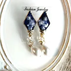 ≪104 グレー≫レジンピアス 400円 - メルカリ