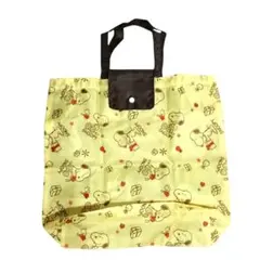 スヌーピー　折りたたみエコバッグ トートバッグ SNOOPY 大容量　コンパクト