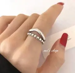 silver925 ダブルラインリング/シルバー925 リング　ring
