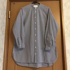 SO エスオー　タイプライターギンガムチェックブラウス　チュニック　　極美品
